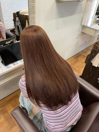 カラー 奥村 悠菜のヘアスタイル