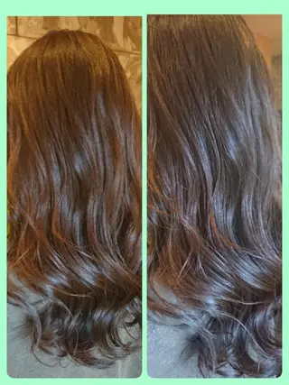 ロング Crea所属・清水 旭美のヘアスタイル