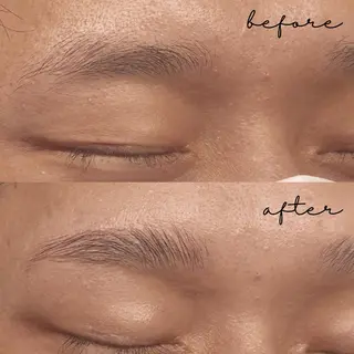 メンズ アイブロウ HBL眉毛/フェイス WAX専門ハルヒラリの眉毛・アイブロウイメージ