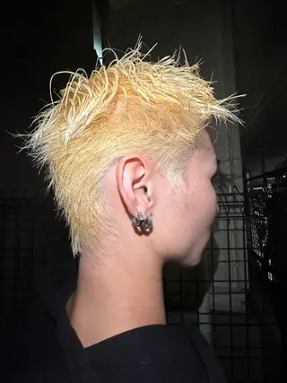 メンズ Pluss所属・船曳 亜海のヘアスタイル