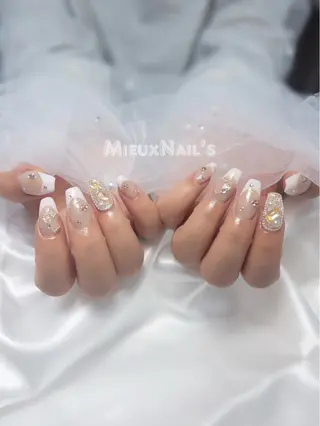ネイル Miyu❤️‍🔥 Mieuxnailsのネイルデザイン