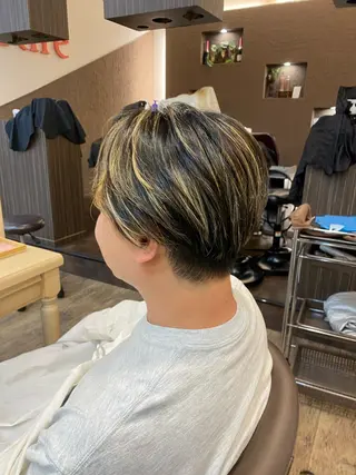 メンズ 長嶋 花梨のヘアスタイル