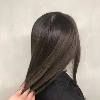 セミロング カラー パーマ ヘアアレンジ キッズ ネイル Le Reve (ルレーブ所属・kobayashi $hogoのヘアスタイル
