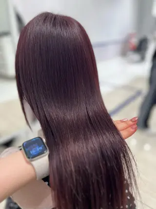 ロング カラー Beleza scelto所属・原宿/ハイトーン/ みずは🎀のヘアスタイル