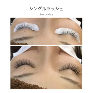 マツエク・マツパ ノーファンデの樹所属・宇治 名帆子のマツエク・マツパデザイン