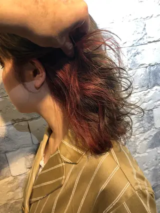 ミディアム カラー AUBE HAIRazul吉祥寺所属・綺麗な髪質にしたい方 限定🌈清水　祥のヘアスタイル