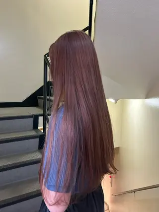 ロング カラー ☕️結【suii.】 ボブ/ヘアセット☕️のヘアスタイル