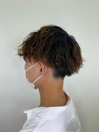 ショート カラー パーマ ネイル マツエク・マツパ 💓💓彩 音💓💓のマツエク・マツパデザイン