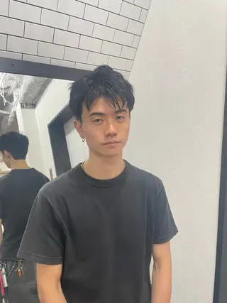 ショート 山本 真之介のヘアスタイル