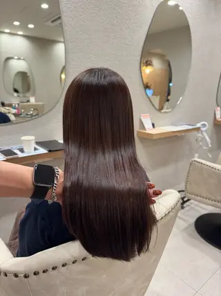 ロング カラー 蟹江 聡太✨レイヤーカットのヘアスタイル