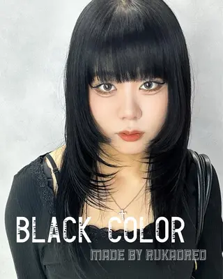 カラー 派手髪デザイン なかむらるか🐬💞のヘアスタイル