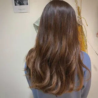 ロング 長井 麻帆のヘアスタイル