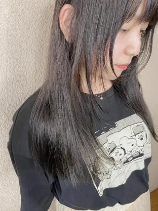 セミロング 菅村 勇亮のヘアスタイル