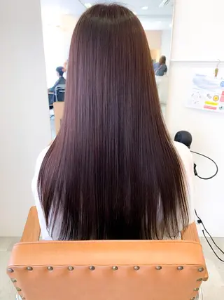 セミロング カラー モリシュンスケ /レイヤー/髪質改善のヘアスタイル