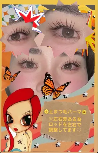 マツエク・マツパ eye lash salon SIDのマツエク・マツパデザイン