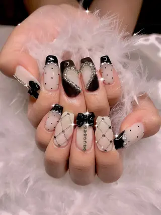 ネイル シェアサロンLei.g(レイジー)所属・3Dアートネイル💗 都築レナのネイルデザイン