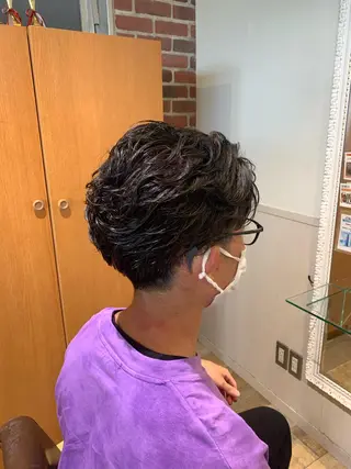 パーマ メンズ メンズパーマ&メンズ 縮毛矯正ならヒラノのヘアスタイル