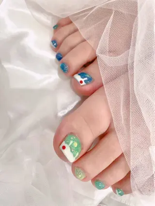 ネイル ゆりか ジョアアンジェ福島のネイルデザイン