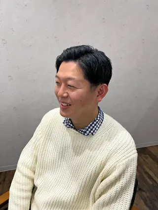 ショート メンズ Rounds by LIEN 錦糸町所属・ナチュラルカラー 錦糸町【三橋衿奈】のヘアスタイル