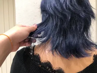 ミディアム カラー 韓国風デザイン 💐MIZUKI💐のヘアスタイル