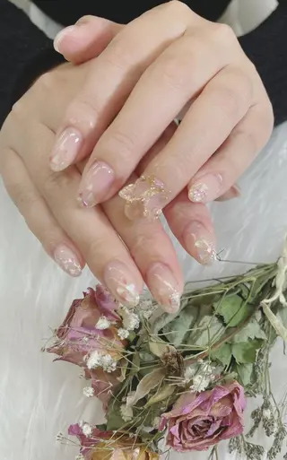 ネイル 🦋ネイルサロン ブラン🌈ゆりのネイルデザイン