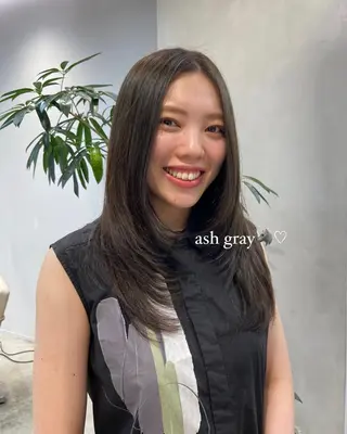 ミディアム 青柳美里/ショート カットモデル募集のヘアスタイル