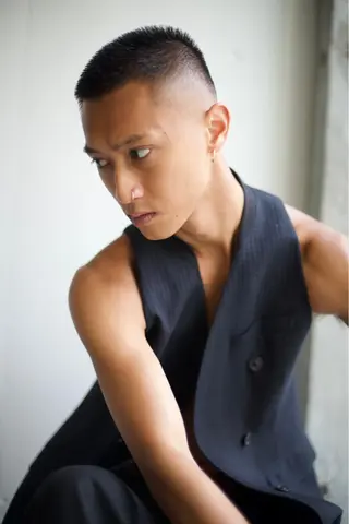 メンズ 🌈圧倒的デザイン パーマ 関和希のヘアスタイル