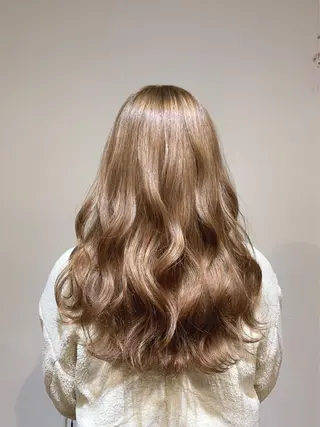 ロング カラー ...a所属・... aのヘアスタイル
