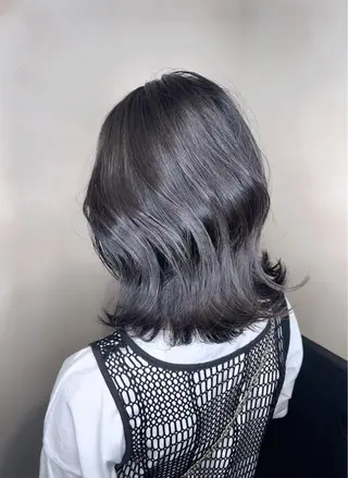 ミディアム カラー 泉 堅也のヘアスタイル