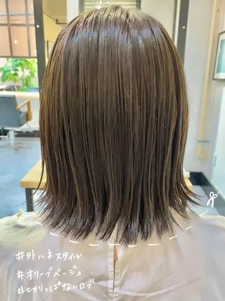 セミロング カラー CARICIA🌱 masaeのヘアスタイル