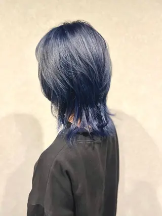 セミロング 髪質改善⚡️カラー 🍀武久 誠🍀のヘアスタイル