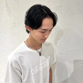 メンズ Nagi /艶カラー /ヘアメ/men'sのヘアスタイル