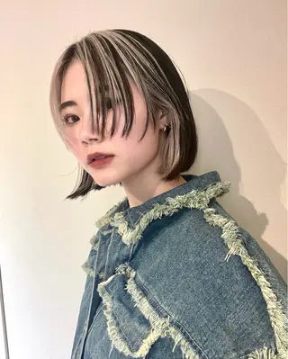 ミディアム ツヤカラーを実現 /カンナのヘアスタイル