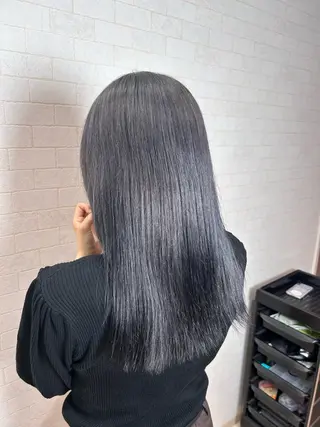 セミロング カラー Act hair所属・大場 和哉のヘアスタイル