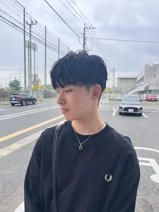 メンズ 平間 稔希のヘアスタイル