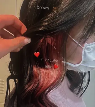 セミロング FOF所属・平島 朱莉のヘアスタイル