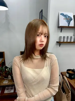 ミディアム NiL所属・藤浪 駿のヘアスタイル