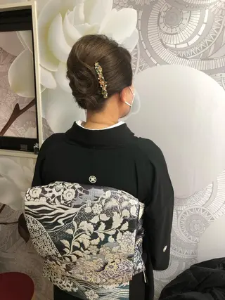 ヘアアレンジ laera 佐藤のヘアスタイル