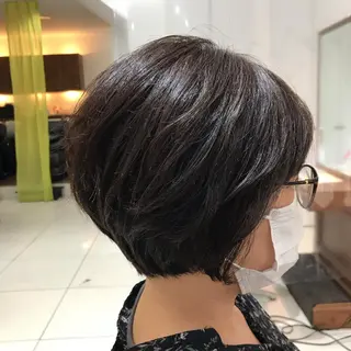 ショート 艶髪/巻ける縮毛矯正 /髪質改善naoのヘアスタイル