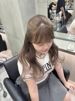 ロング カラー ヘアアレンジ the path sora♡のヘアスタイル