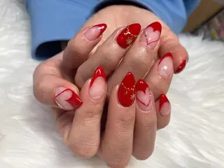 ミディアム ネイル nail yukkoのネイルデザイン