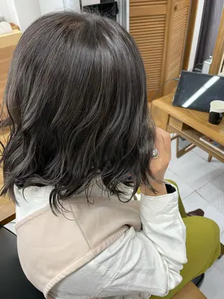 ミディアム カラー PANOLA所属・加藤 理沙のヘアスタイル