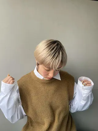 カラー TOI所属・内野   龍海 / レイヤーカットのヘアスタイル