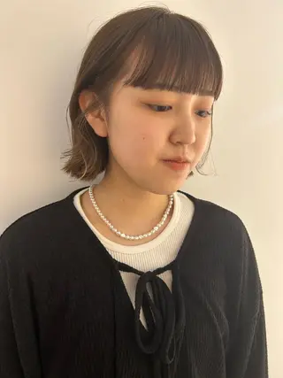 カラー Ata.所属・kubo nozomiのヘアスタイル