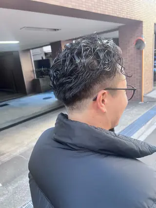 パーマ メンズ VISAGE Quon所属・中原 元のヘアスタイル