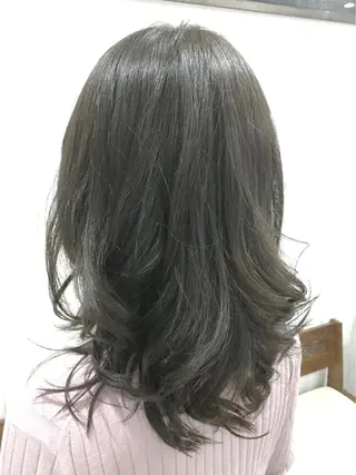 ミディアム カラー Rise Heart 中村 裕介のヘアスタイル