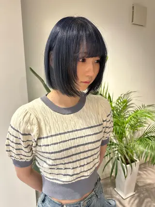 ショート カラー デザインカラー ダイチのヘアスタイル