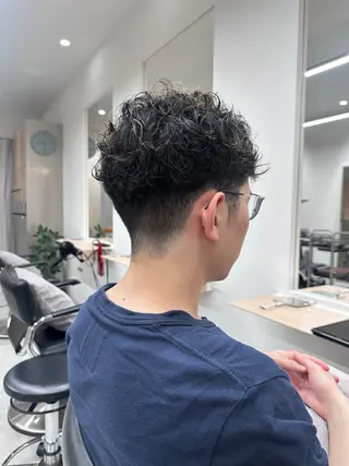 メンズ あいこ/レイヤー カット🌷蔵前のヘアスタイル