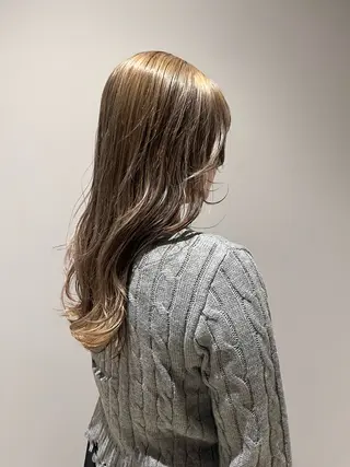 ロング カラー dogstar小林諒 レイヤー/パーマのヘアスタイル