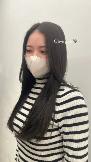 セミロング カラー 🌙suwa🌙 /ショートカットのヘアスタイル